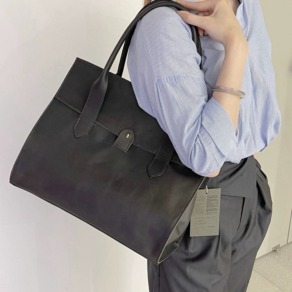 Coriu Italian Florence Handmade Women gray bag